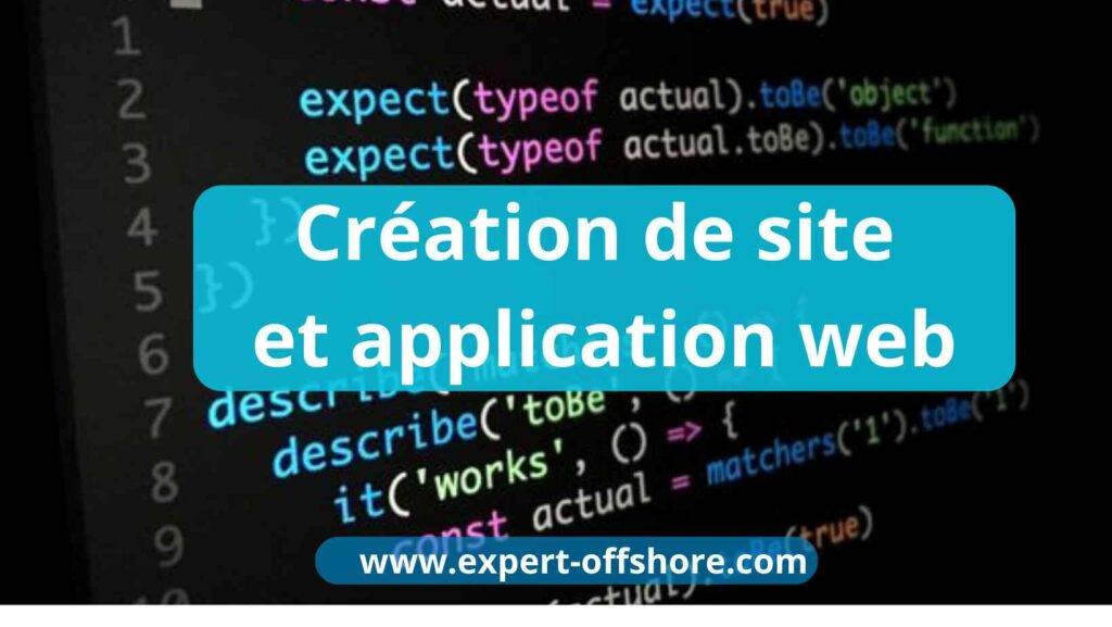 Création de site et application web